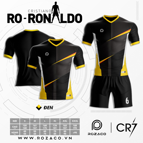 Mẫu áo bóng đá không logo đẹp nhất 2022 RO-RONALDO tại Thành phố Đông Hà Tỉnh Quảng Trị